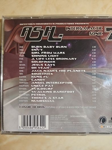 Ash 2CD  - Intergalactic Sonic 7"s