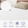 12 Inch Single Mattress, 7-Zone Hybrid Single Bed Mattresses, Memory Foam Mattress with Pocket Sprung with Medium Firm for Body Support & Pressure Relief - 90x190x30cm Image 3
