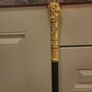 Walking stick gold handle Image 7