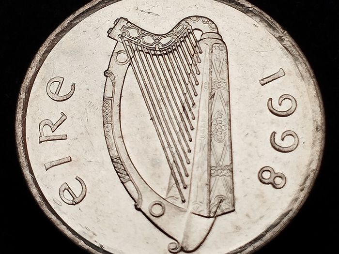 Ireland - 1998 - 5 Pence - Irish 5p - Bull - KM.28 - [2099]