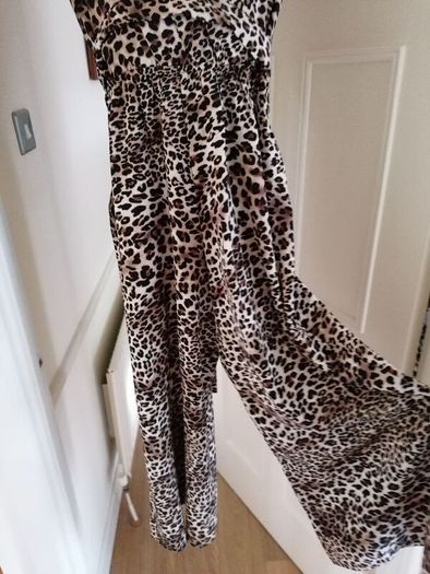 Women's Jumpsuit Leopard NWOT SIZE 14