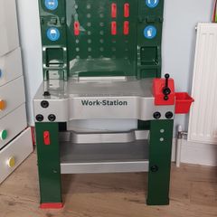 Kids toy work bench