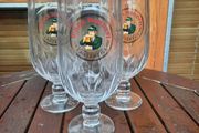 Brand new Birra Moretti pint glasses