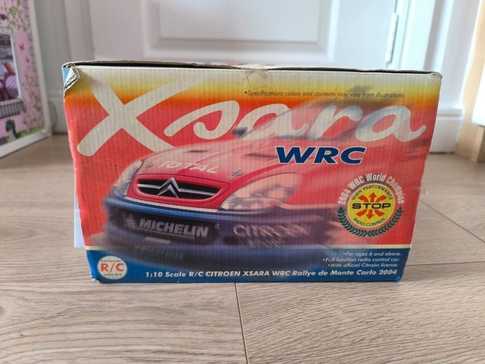 Vintage Citroen Xsara WRC 2004 Monte Carlo Rally 1 10 Scale RC Radio Control Car Boxed