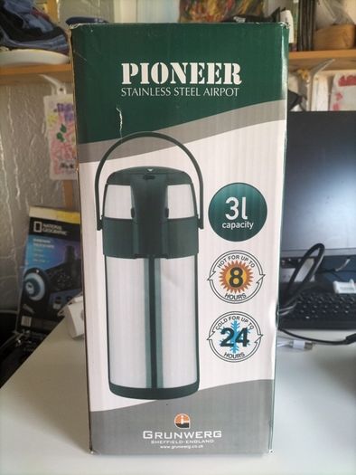 Pioneer stainless steel Airpot.