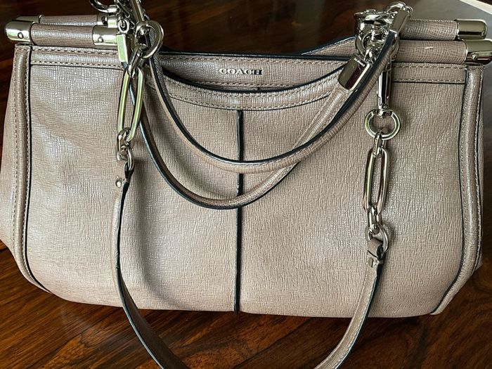 COACH  Brown Leather Satchel Handbag
