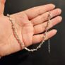 Rebel Studio Asymmetric Shaped Diamante Necklace Image 4