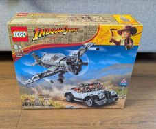 Lego Indiana Jones Fighter Plane Chase 77012