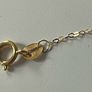 18k Solid Gold 0.7g & 0.50ct Natural Diamond Heart Pendant Necklace - ultra-lightweight Image 7