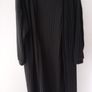 Long fine ribbed dress with side slit and matching long cardigan size 16 -18 Image 7