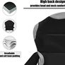 Camping Chair, Padded Camping Chairs for Adults with Armrests and Cup Holder, Heavy Duty Folding Chair Portable for Fishing Beach, Perfect for Caravan Trips, BBQs, Garden, Picnic, Travelling (FREE SHIPPING) Image 2