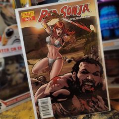 Red Sonja ! Issue #35 ! Carlos Rafael Variant Cover ! 2008 ! by Dynamite Entertainment !