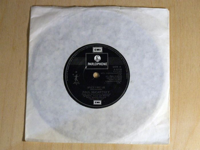 1980s soundtrack vinyl singles