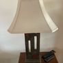 Genesis Autumn Collection Hall/Living Room Table Lamp & Matching Wall Clock Image 6