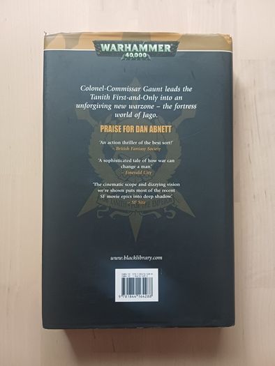 Warhammer - Only in Death by Dan Abnett (Games Workshop Science Fiction Hardback 2007)