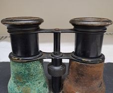 Antique French Jumelle Elliptique Opera Glasses Field Glasses