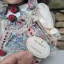 Leonardo Porcelain Doll Charlotte Vintage Floral Dress Image 5