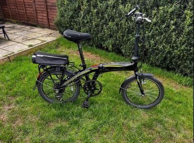 Carrera Crosscity Folding Electric Bike