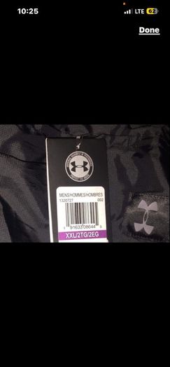 Under armour rain jacket Full Zip Men Hoodies and 1/3 zip Size xxl Brand new