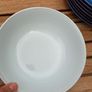 Blue Denby plates x 7 and bowls x 4 Image 9