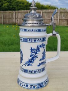 Vintage German beer mug KM Bavaria