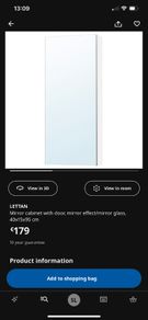 IKEA mirror cabinet