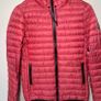 superdry core down jacket Size 10 eu 38 pink lightweight ptp 18" in excellent condition Image 10