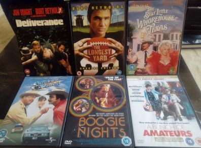 Burt Reynolds Dvd Collection Boogie Nights Deliverance Smokey And The Bandit Longest Yard Etc