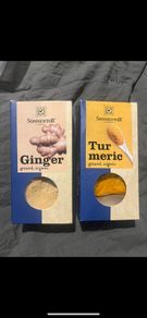 ginger turmeric powder 100% pure organic