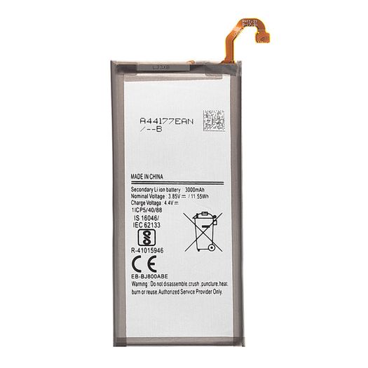 Replacement Battery For Samsung Galaxy J6 2018 Battery 3000mAh EB-BJ800ABE New - FHT023SMB