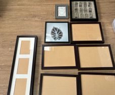photo/picture frames x 9