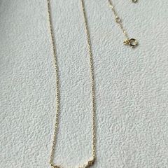 9CT gold ruby necklace