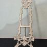 Vintage Brass Retro Easel Display Stand Image 2