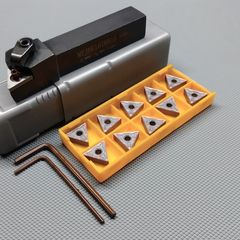 Lathe tool and inserts (16mm) (MTJNR)
