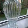 Newbridge Large Elegant 17.5" Wave Design Glass Vase as New Image 7