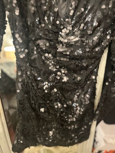 Stunning Rotate black sequence Dress NWT, size 10