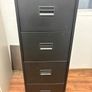 4-Drawer Metal Filing Cabinet (With Key) - Excellent Condition Image 2
