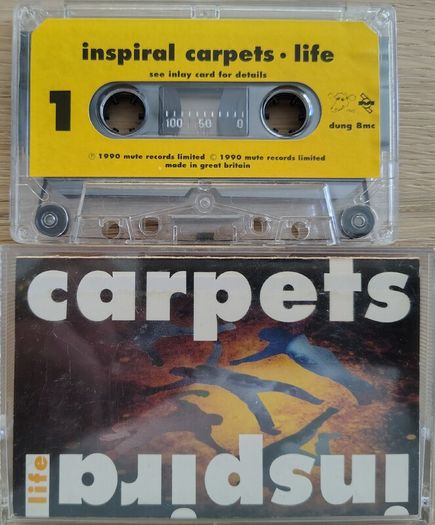 Inspiral Carpets - Life Cassette Tape (1990) Madchester Baggy Indie EX+