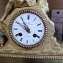 French gild Bronze clock Image 3