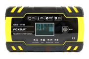 12V 8A, 24V 4A Automatic Smart 3-stage Car Battery Charger