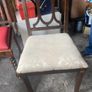 Set of 3 vintage wooden dining chairs Image 2