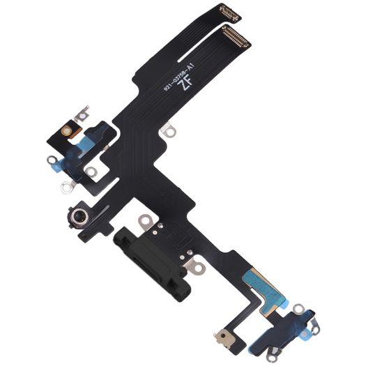 For Apple iPhone 14 Charging Port Flex Cable Replacement - Black