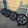 17" Genuine Honda Alloys Like New+ New Tyres Image 2