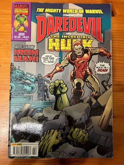 Comic: 'Daredevil And The Incredible Hulk' no.22 / 2004