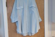 Primark Baby Blue long Blouse. S.18. New- No Tag.