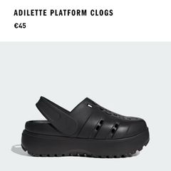 New Adidas Platform Clogs  Size UK 5