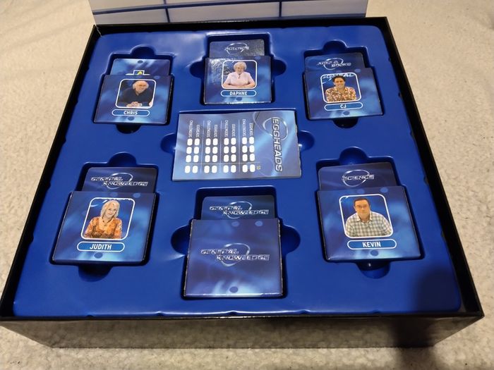 Eggheads Trivia Board Game