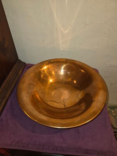 Large Copper Bowl