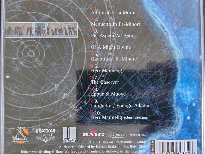 Haggard - Eppur Si Muove CD (2004) Death Metal, Classical EX+