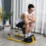 3-in-1 Sissy Squat Machine with Push Up Bars, Home Gym Work Out Leg Fitness Equipment Image 2